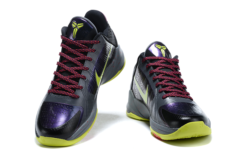 2020 Men Nike Kobe 7 Black Purple Yellow Red Shoes